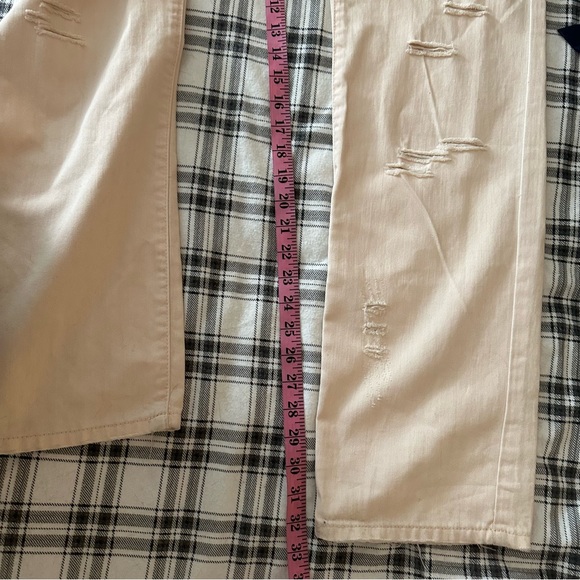 Blank NYC Ditz Distressed Pale Pink Denim Rock Cotton Boyfriend Jeans NWOT 30 - Picture 15 of 16